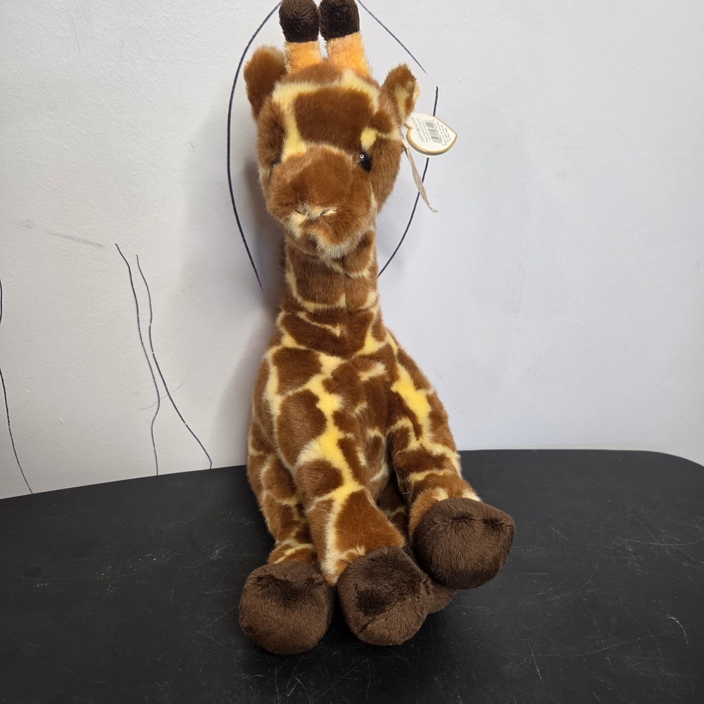 Ty Classic Hightops Giraffe Plush Stuffed Animal Brown Tan Spotted‎ 2007 15 inch